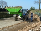 Godet KW Farm découpeur, distributeur